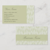 Blumenrebe-Visitenkarte Visitenkarte (Vorne/Hinten)