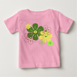Blumenregen T-Shirts für Kleinkinder und Säuglinge