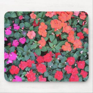 Blumenregenbogen Mousepad