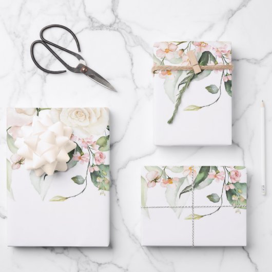 blumenreich geschenkpapier set (Vorderseite)