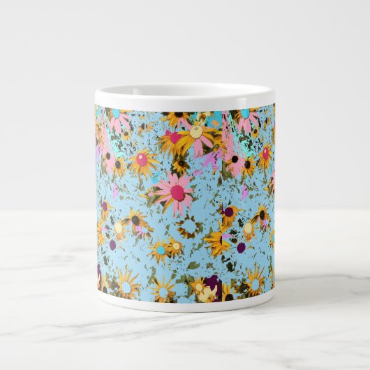 blumenreich Jumbo-Tasse (Vorderseite)