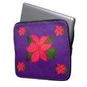 blumenreich laptopschutzhülle (Vorderseite Links)