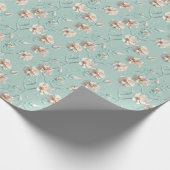 Blumenrenaissance Geschenkpapier (Ecke)