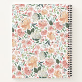 Blumenrezept im Sommer Notizblock (Rückseite)