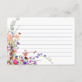 Blumenrezeptur Begleitkarte (Rückseite)