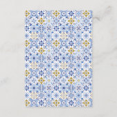 Blumenrezeptur für Mittelmeer Begleitkarte (Rückseite)