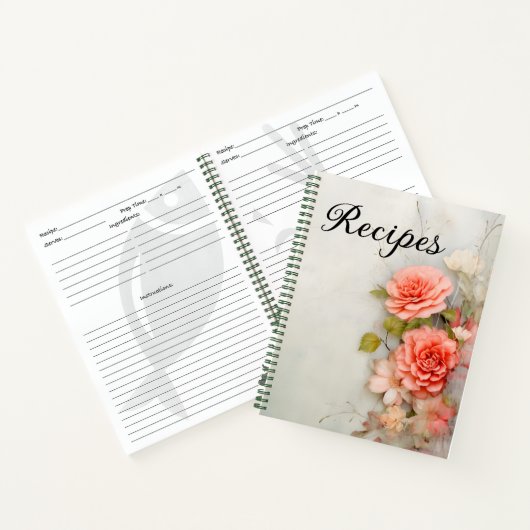 Blumenrezeptur Notizblock (Innenseite)