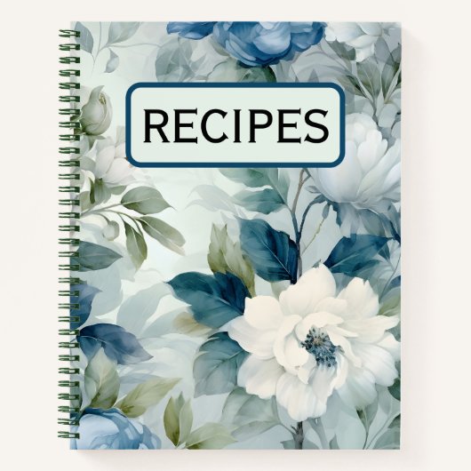 Blumenrezeptur Notizblock (Vorderseite)