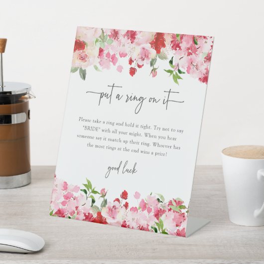 Blumenring Sockelschild (In SItu)