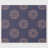 Blumenring-Verpackungspapier Geschenkpapier (Flach)