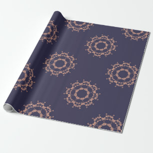 Blumenring-Verpackungspapier Geschenkpapier