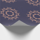 Blumenring-Verpackungspapier Geschenkpapier (Ecke)