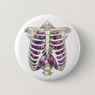 Blumenrippen Button
