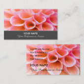 Blumenromantik für Gärtner und Floristen Visitenkarte (Vorne/Hinten)