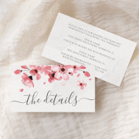 Blumenrosa Blossom Hochzeit