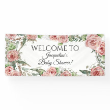 Blumenrosa Blume BOHO Oh Baby Girl Dusche