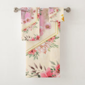 Blumenrosa-Design, Lady of Spring Badhandtuch Set (Insitu)