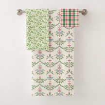 Blumenrosa Hütte Gartenmuster