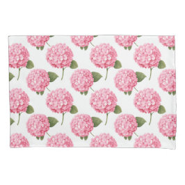 Blumenrosa Hütte Gartenmuster Kissenbezug