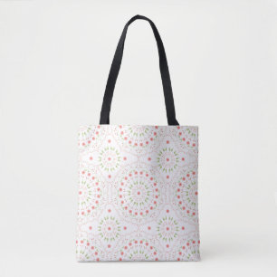 Blumenrosa Niedlich Chic Minimalistisch Mandala Mu Tasche