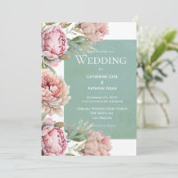 Blumenrosa-Peonies-Hochzeit