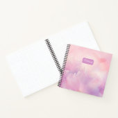 Blumenrosa Personalisiertes Notebook - Individuell Notizblock (Innenseite)