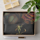 Blumenrosa Rose Bouquet Artwork Seidenpapier (Geschenk)