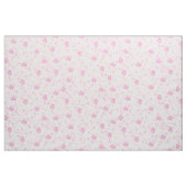 Blumenrosa Rosenmuster Elegant Stoff (Fat Quarter (45,7 x 55,9 cm))