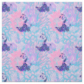 Blumenrosa Stoff (Muster)