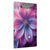 Blumenrosa und Lila Lilac Klemmbrett (Rechts)