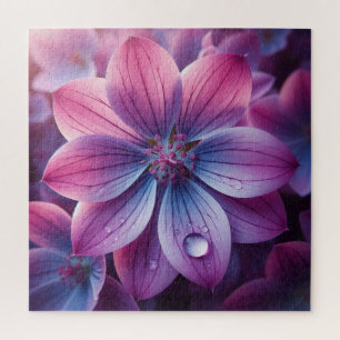 Blumenrosa und Lila Lilac Puzzle