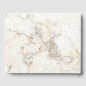 Blumenrosa, weißer Marmor Hochzeit Gästebuch (Rückseite)