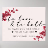 Blumenrosa zum Hochzeitsschreiben und zum Hochzeit Poster (Vorne)