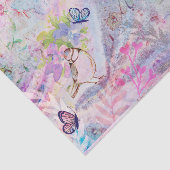 BlumenRosen-GoldDecoupage Seidenpapier (Ausschnitt)