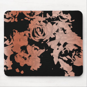 BlumenRosen-Goldmausunterlage Mousepad