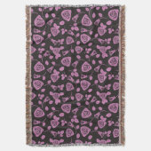 BlumenRosen-Hintergrund Decke (Vorderseite Vertikal)