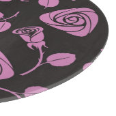 BlumenRosen-Hintergrund Schneidebrett (Ecke)