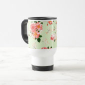 BlumenRosen Reisebecher (Vorderseite Links)