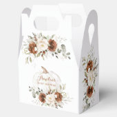 Blumenrost Grünpflanzen Pumpkin Fall Babydusche Geschenkschachtel (Geöffnet)