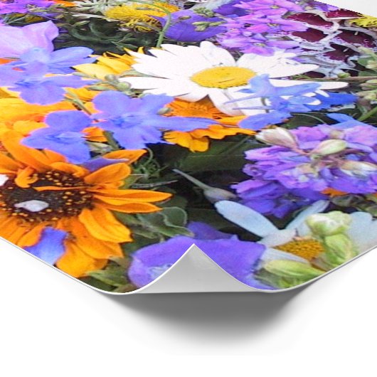 Blumenrost Poster (Ecke)