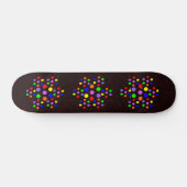 Blumenrost-Spots Skateboard (Horizontal)