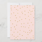 Blumenrot Braudusche Einladung (Rückseite)