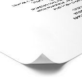 Blumenrot und Rose Goldmedaille für Hochzeiten im Poster (Ecke)