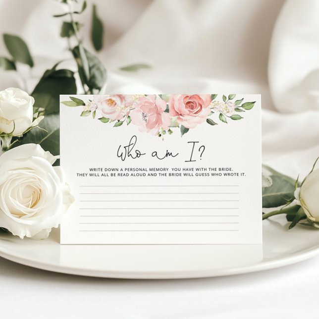 Blumenrot Wer bin ich Brautparty (Von Creator hochgeladen)