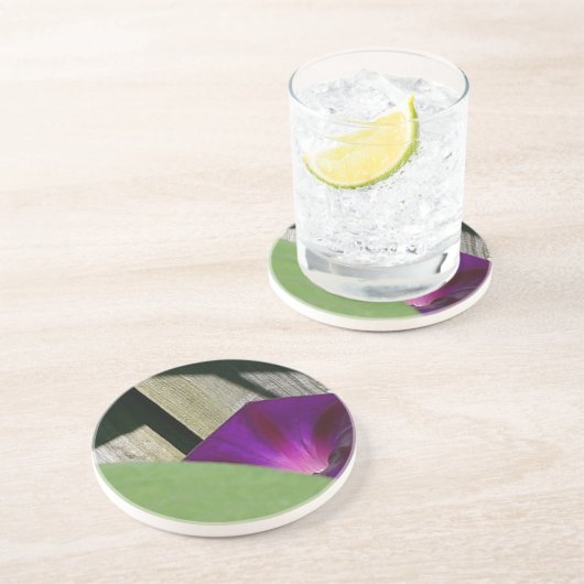 Blumenrunde Untersetzer (Seite)