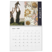 Blumenrustikal Vintager, eleganter Boho-Kalender Kalender (Mär 2027)