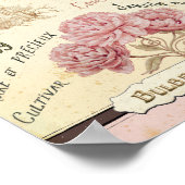 Blumensaatpackung Poster (Ecke)