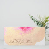 Blumensalon Gold Wellness-Center Geschenkgutschein (Stehend Vorderseite)