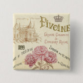 Blumensamen-Paket Button (Vorderseite)