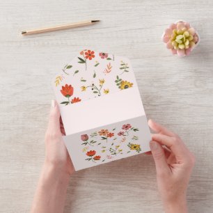 Blumensammlung All In One Einladung
